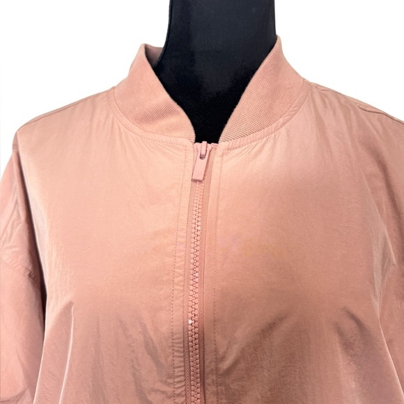 PINK Victoria's Secret Parachute Bomber Jacket Pink - Picture 3 of 15